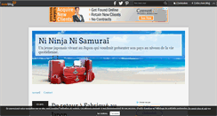 Desktop Screenshot of nininjanisamurai.over-blog.fr