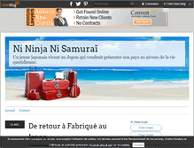 Tablet Screenshot of nininjanisamurai.over-blog.fr