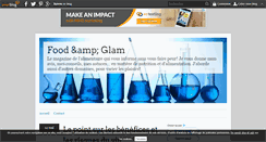Desktop Screenshot of foodandglam.over-blog.com