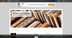 Desktop Screenshot of bilou-en-chine.over-blog.com