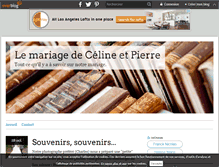 Tablet Screenshot of mariagecelinepierre.over-blog.fr