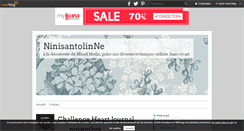 Desktop Screenshot of ninisantoline.over-blog.com