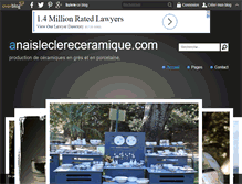 Tablet Screenshot of anaisleclereceramique.over-blog.com