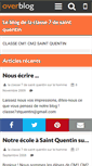 Mobile Screenshot of classe7stquentin.over-blog.com