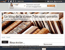 Tablet Screenshot of classe7stquentin.over-blog.com