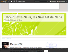 Tablet Screenshot of chouquette-nails.over-blog.com