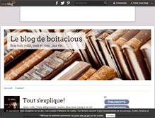 Tablet Screenshot of boitaclous.over-blog.com