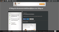Desktop Screenshot of elcementeriodelosreflejos.over-blog.es