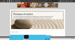 Desktop Screenshot of femme-et-mere.over-blog.com