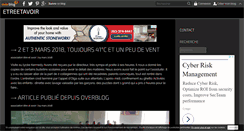 Desktop Screenshot of etreetavoir.over-blog.com