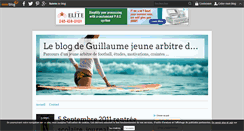Desktop Screenshot of guillaume-jeune-arbitre.over-blog.com
