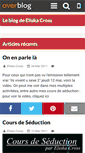 Mobile Screenshot of eliskacross.over-blog.com