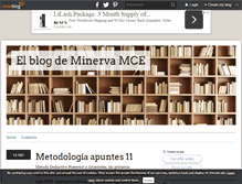 Tablet Screenshot of minerva-mce.over-blog.com