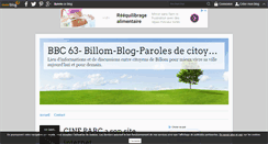 Desktop Screenshot of billom2008.over-blog.com