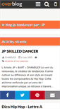 Mobile Screenshot of jp-topdancer.over-blog.com