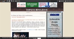 Desktop Screenshot of espaceboylesve.over-blog.com