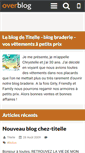 Mobile Screenshot of chez-titelle.over-blog.com