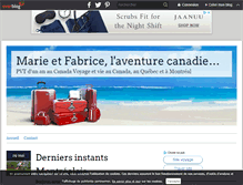 Tablet Screenshot of marieetfabrice.over-blog.com