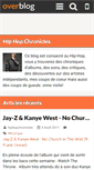 Mobile Screenshot of hiphopchronicles.over-blog.com