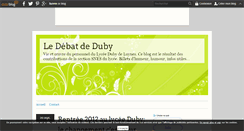 Desktop Screenshot of debatduby.over-blog.com