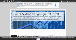 Desktop Screenshot of cours-de-droit.over-blog.com