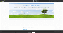 Desktop Screenshot of lettresamonfutur.over-blog.com
