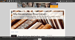 Desktop Screenshot of generation-pour-israel.over-blog.fr