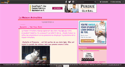 Desktop Screenshot of lamaisonanimaliere.over-blog.com