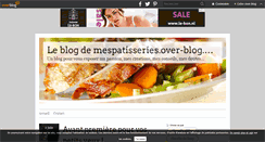 Desktop Screenshot of mespatisseries.over-blog.com