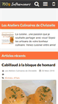 Mobile Screenshot of lesateliersculinairesdechristelle.over-blog.com