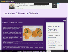 Tablet Screenshot of lesateliersculinairesdechristelle.over-blog.com
