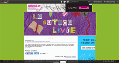 Desktop Screenshot of le-gateau-livre.over-blog.com
