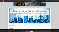 Desktop Screenshot of magnestisme-radiesthesie.over-blog.fr