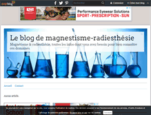 Tablet Screenshot of magnestisme-radiesthesie.over-blog.fr