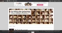 Desktop Screenshot of grinette.over-blog.com