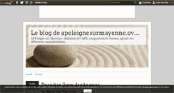 Desktop Screenshot of apeloignesurmayenne.over-blog.fr