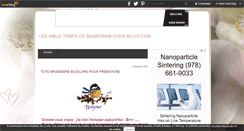 Desktop Screenshot of mamiemam.over-blog.com