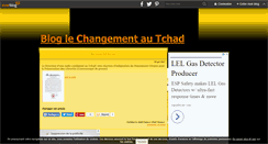 Desktop Screenshot of lechangementchad.over-blog.com