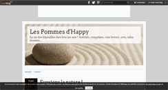 Desktop Screenshot of lespommesdhappy.over-blog.com