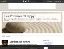 Tablet Screenshot of lespommesdhappy.over-blog.com