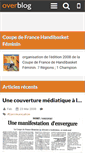 Mobile Screenshot of handibasket42.over-blog.com