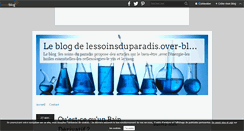Desktop Screenshot of lessoinsduparadis.over-blog.com