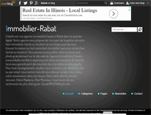 Tablet Screenshot of immobilier-rabat.over-blog.com