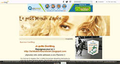 Desktop Screenshot of lartdubonheur.over-blog.com