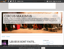 Tablet Screenshot of circus-maximus.over-blog.com