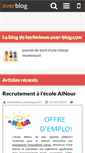 Mobile Screenshot of les4mimes.over-blog.com