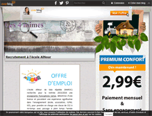 Tablet Screenshot of les4mimes.over-blog.com