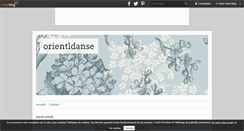 Desktop Screenshot of orientldanse.over-blog.fr