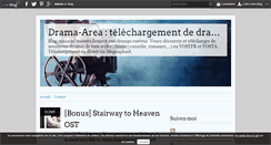 Desktop Screenshot of drama-area.over-blog.com