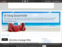 Tablet Screenshot of lacarriole.over-blog.com